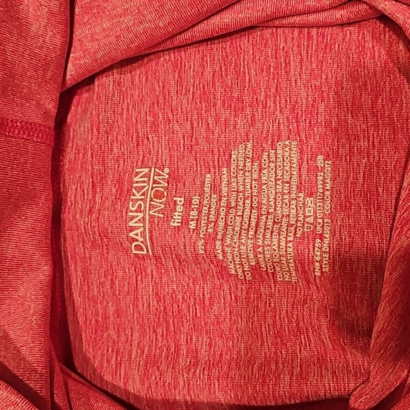 Danskin Long Sleeve Top Size Medium - Picture 6 of 7